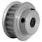 B&B Manufacturing 20XL037-6FA5, Timing Pulley, Aluminum, Clear Anodized,  20XL037-6FA5 - alternate 1